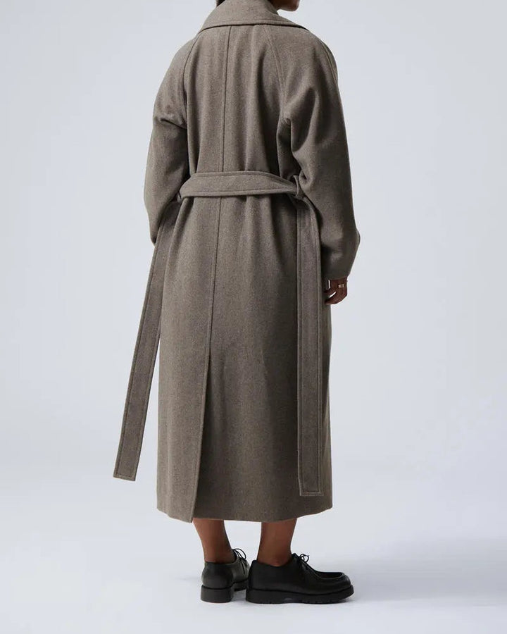 Cappotto Grigio a Doppio Petto