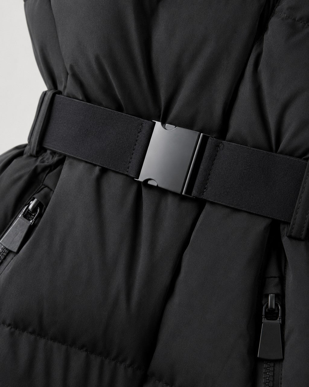Cappotto Imbottito con Cintura