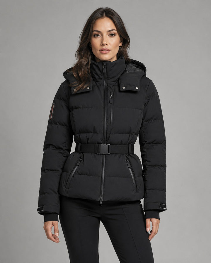 Cappotto Imbottito con Cintura