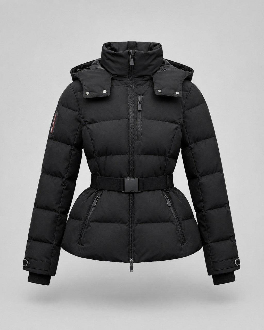 Cappotto Imbottito con Cintura