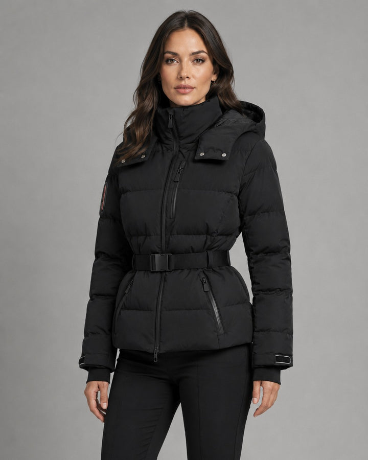 Cappotto Imbottito con Cintura