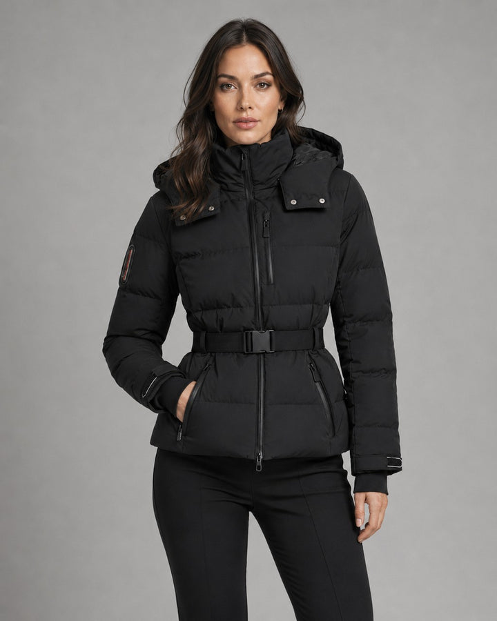 Cappotto Imbottito con Cintura