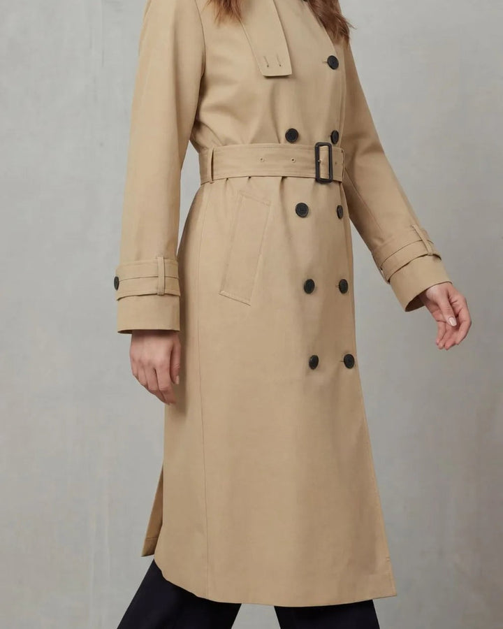 Cappotto Lungo con Cintura