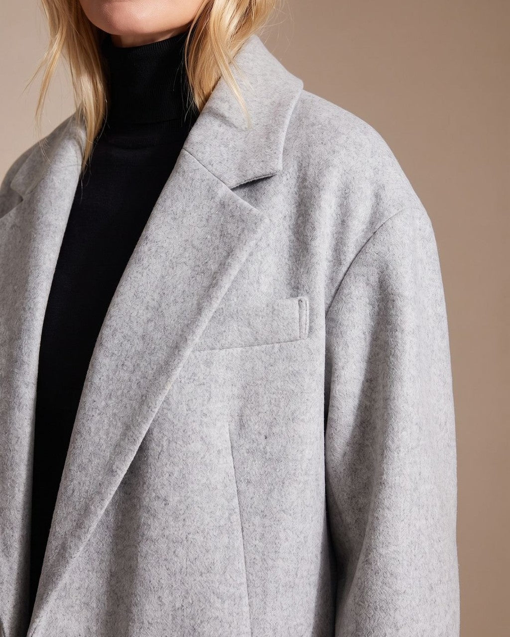 Cappotto Sartoriale dal Taglio Rilassato