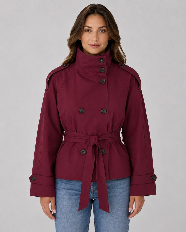 Cappotto Stile Trench Corto