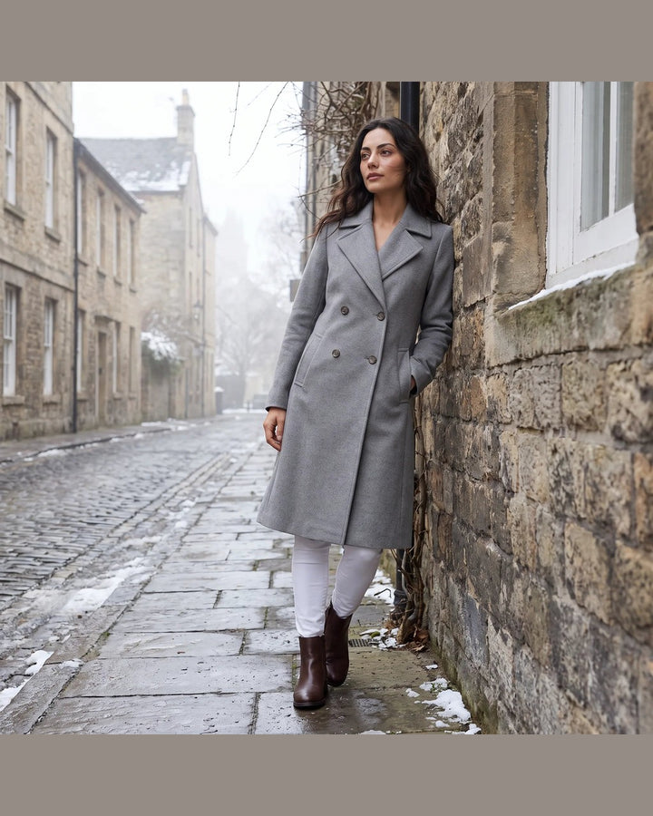 Cappotto Strutturato a Doppio Petto