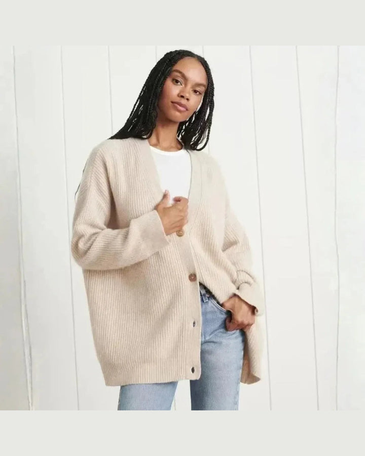 Cardigan Morbido a Coste