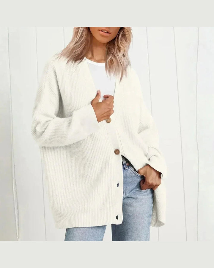 Cardigan Morbido a Coste
