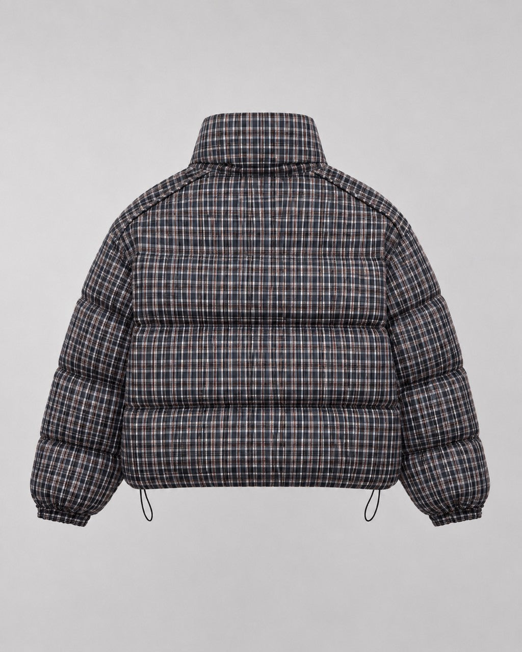 Cappotto Corto a Quadri