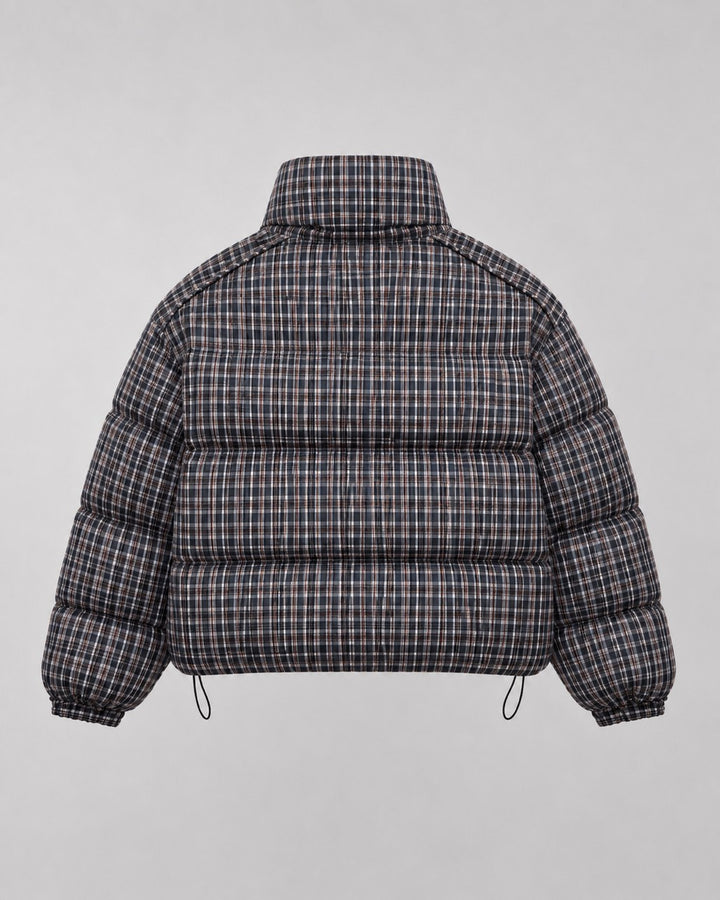 Cappotto Corto a Quadri