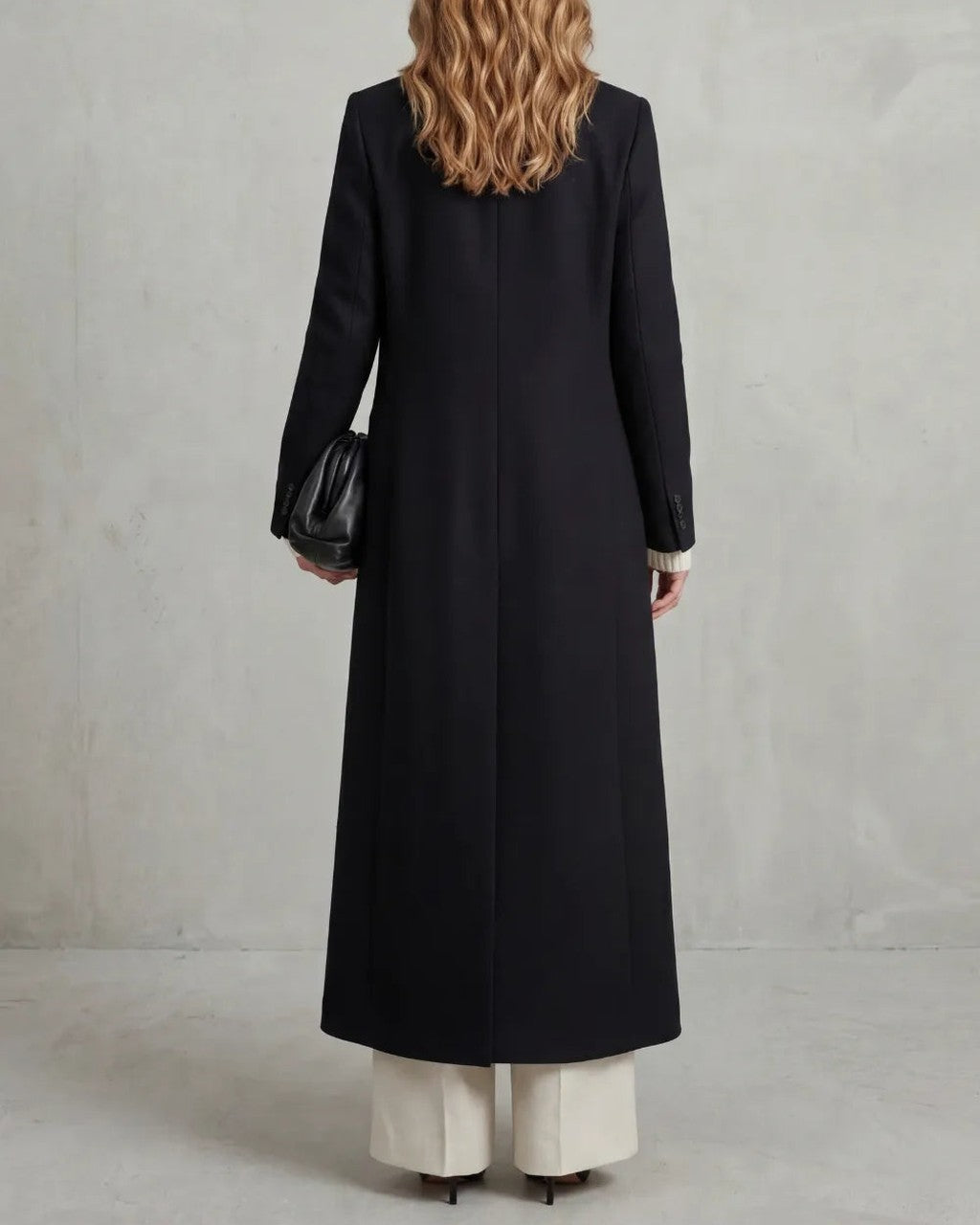 Cappotto Lungo a Doppio Petto