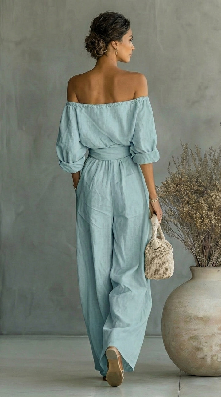 Completo con Top Stile Bardot