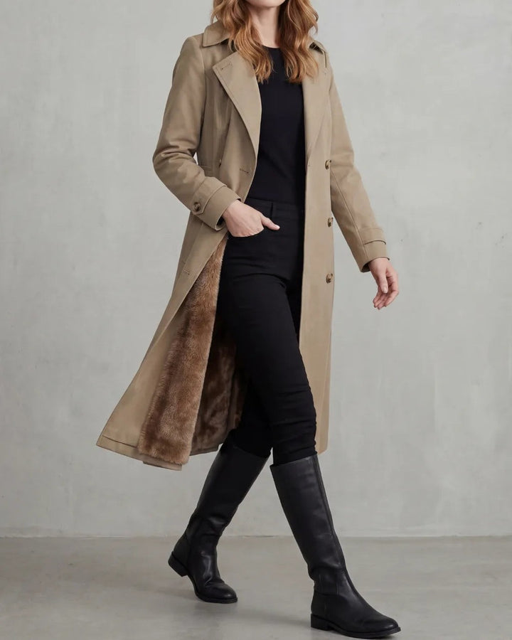 Trench Classico con Interno Morbido