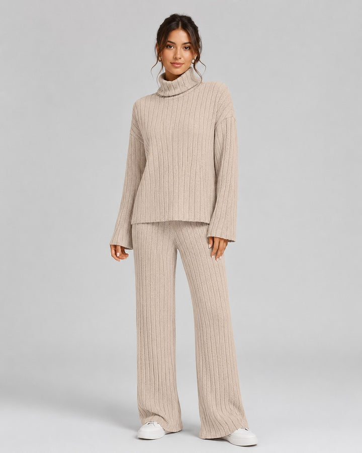 Completo Dolcevita e Pantalone Palazzo