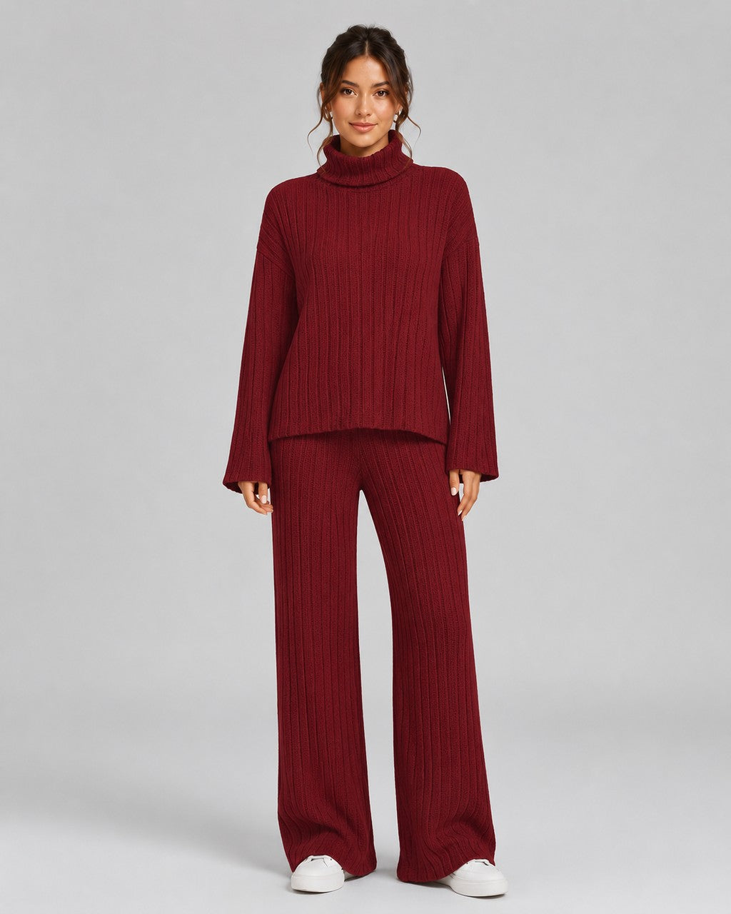 Completo Dolcevita e Pantalone Palazzo
