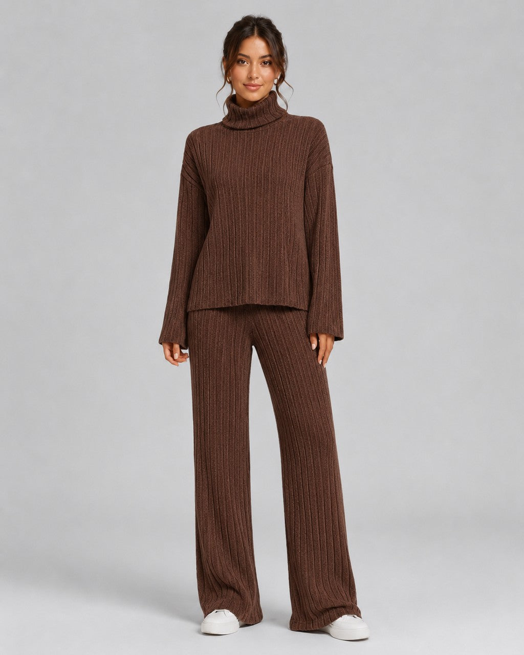 Completo Dolcevita e Pantalone Palazzo
