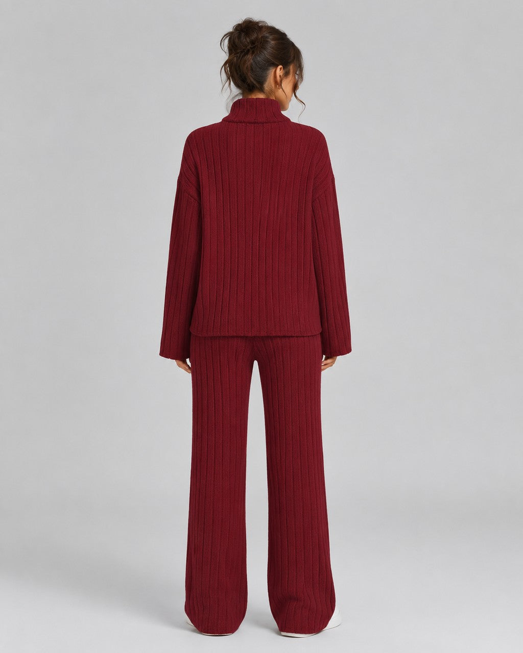 Completo Dolcevita e Pantalone Palazzo