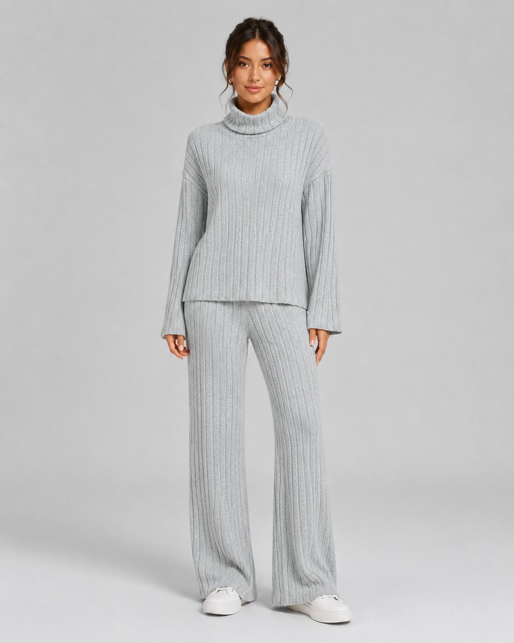Completo Dolcevita e Pantalone Palazzo