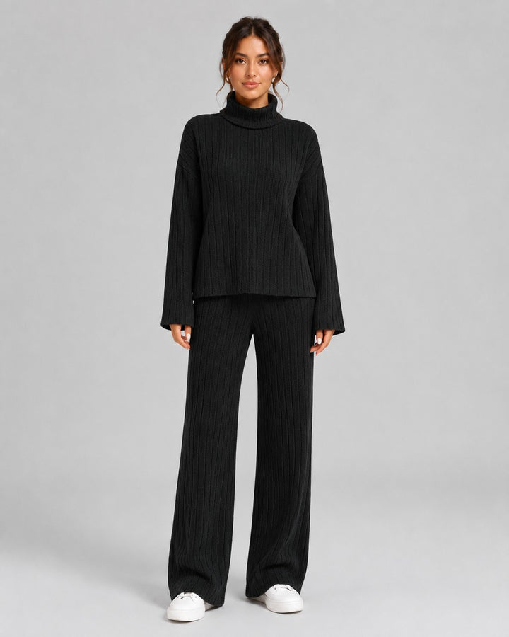 Completo Dolcevita e Pantalone Palazzo