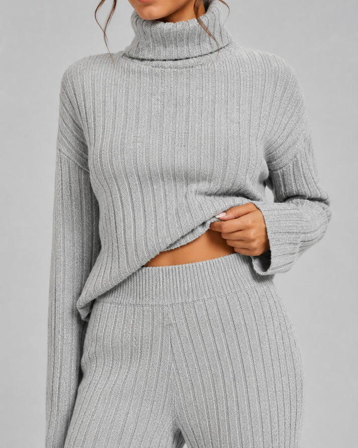 Completo Dolcevita e Pantalone Palazzo