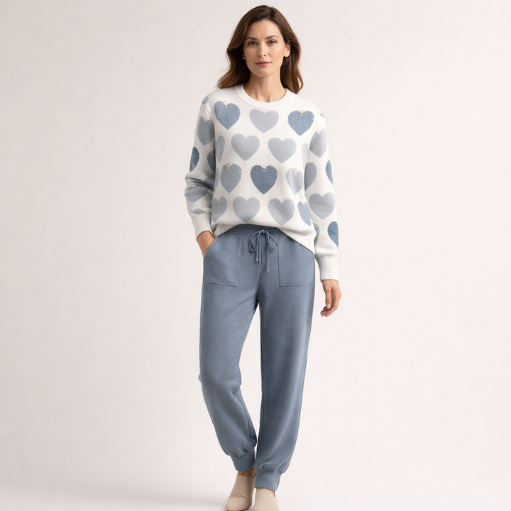 Completo Due Pezzi con Cuori