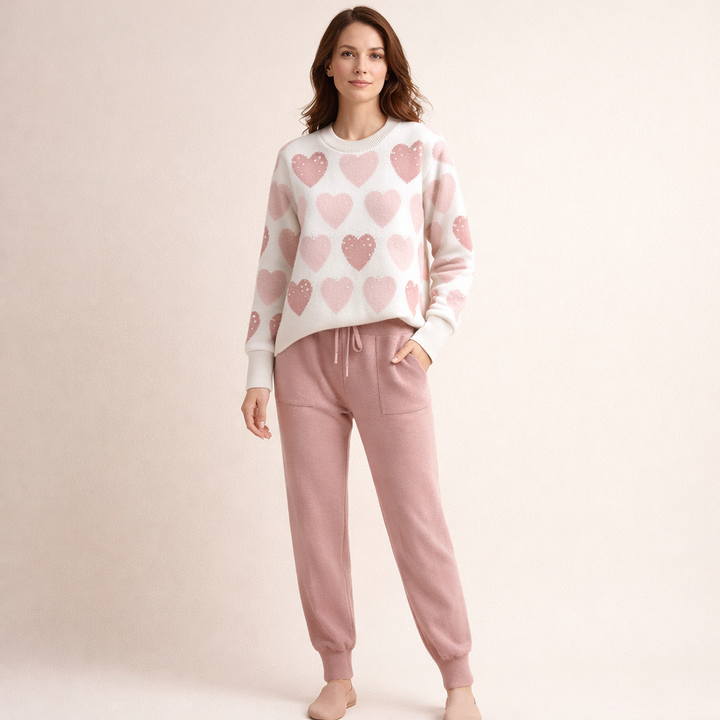 Completo Due Pezzi con Cuori