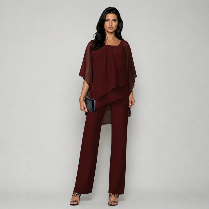 Completo Elegante con Top Monospalla