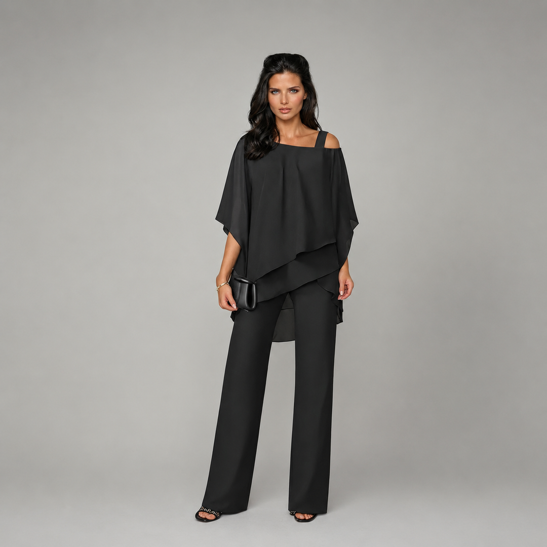Completo Elegante con Top Monospalla