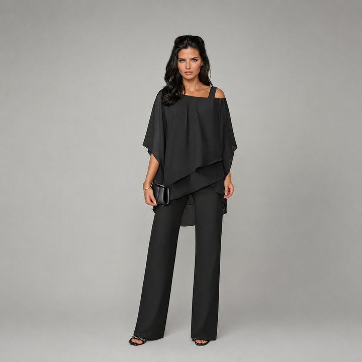 Completo Elegante con Top Monospalla