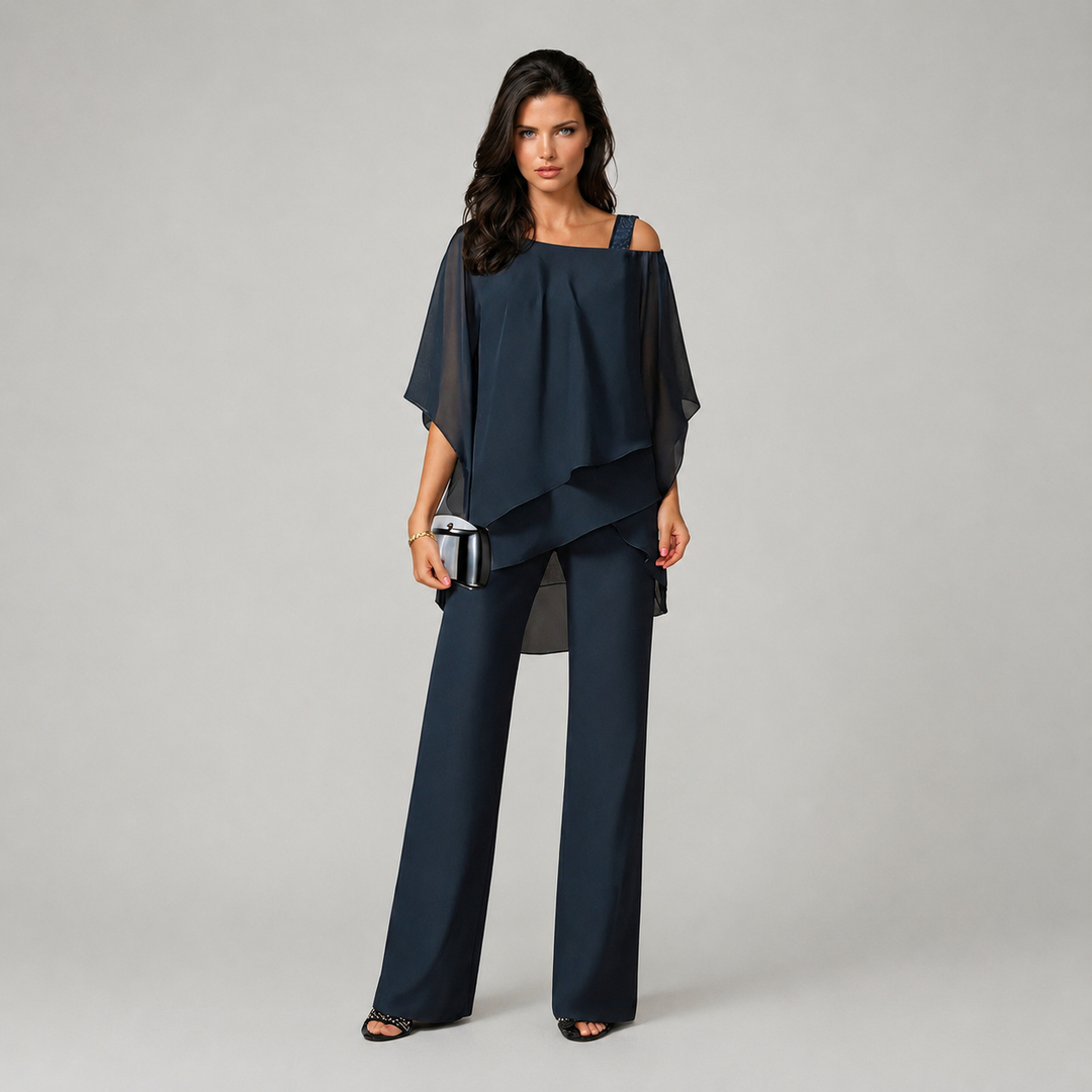Completo Elegante con Top Monospalla