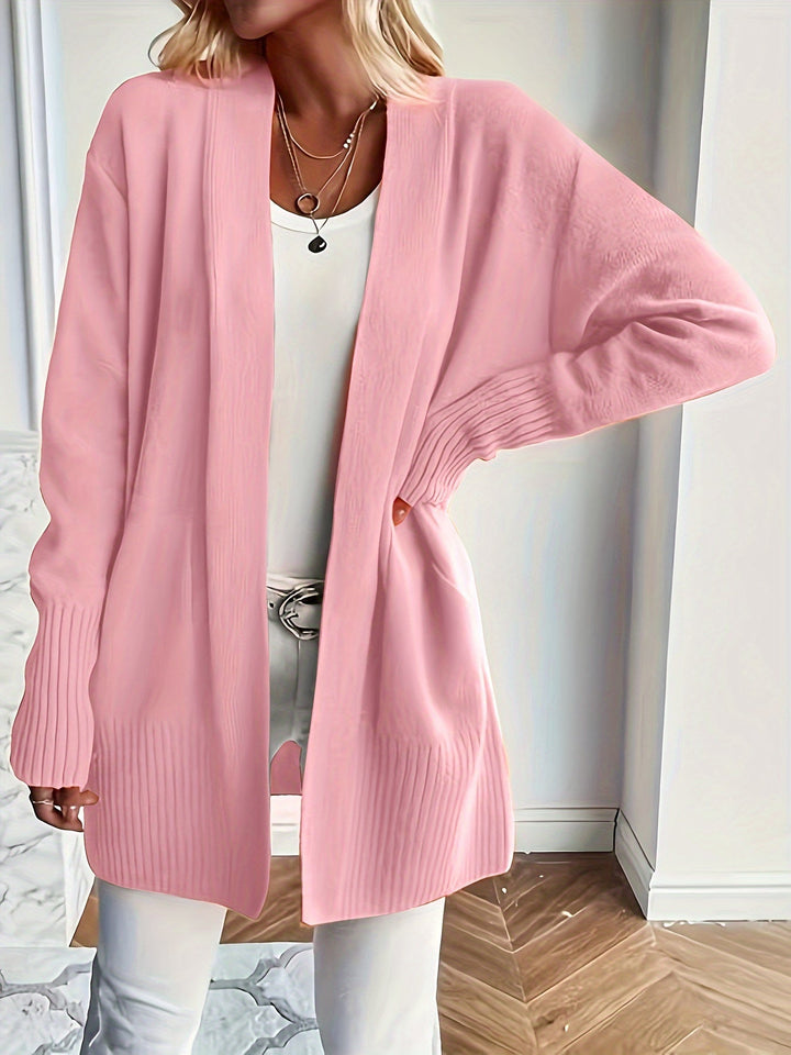 Cardigan Lungo dal Taglio Morbido