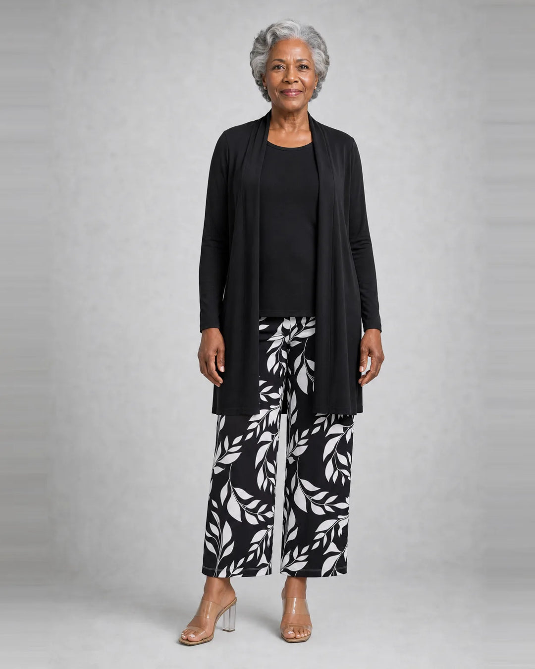 Completo con Pantalone a Foglie