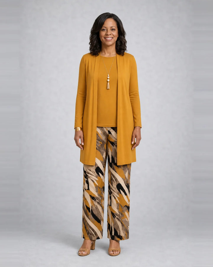 Completo Tre Pezzi con Pantalone Stampato