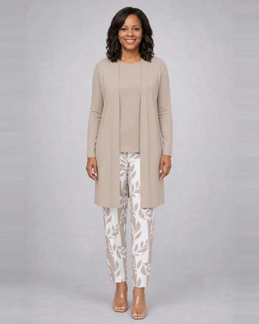 Completo con Maxi Cardigan e Pantalone