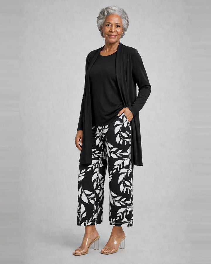 Completo con Pantalone a Foglie
