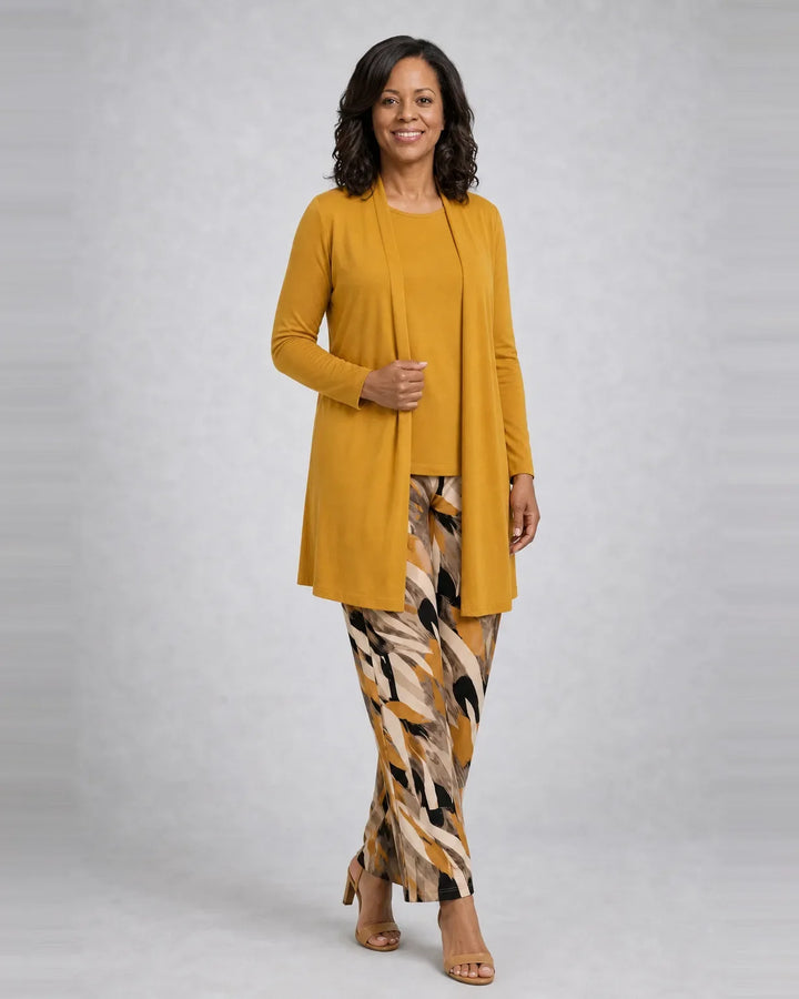 Completo Tre Pezzi con Pantalone Stampato