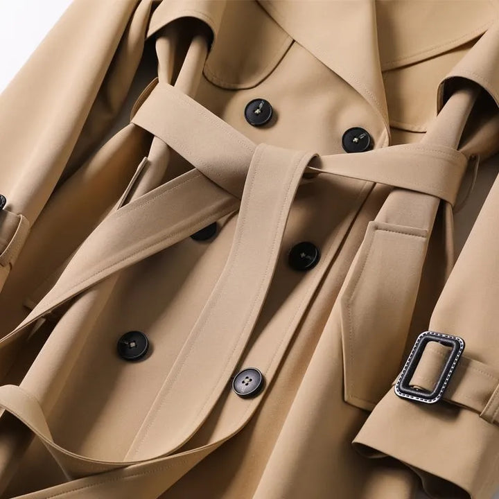 Cappotto Trench Classico Beige