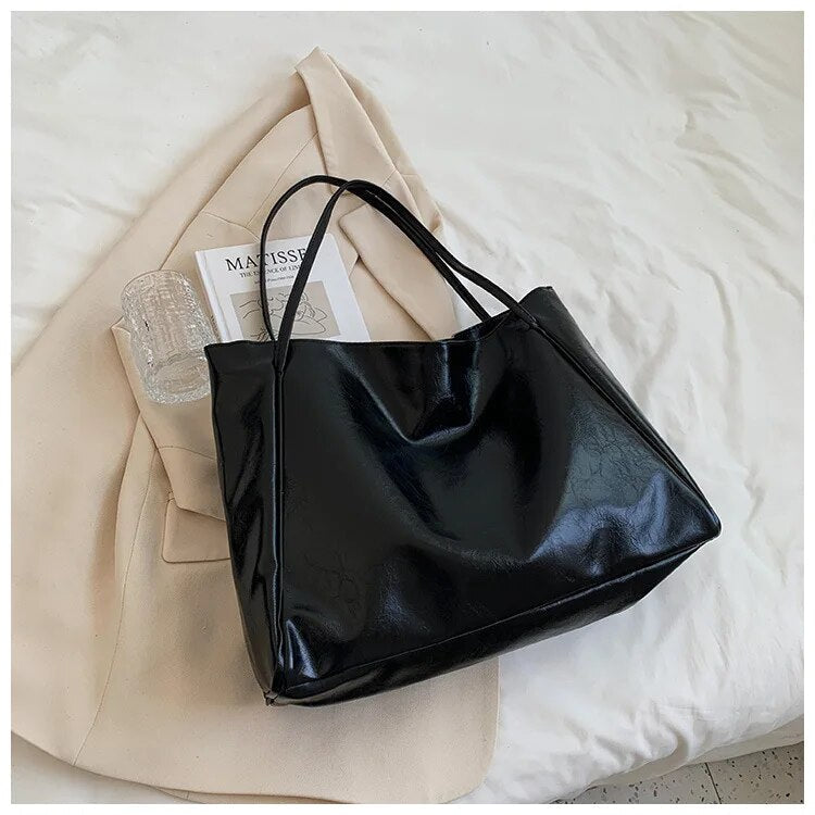 Borsa Tote Morbida Stile Retrò