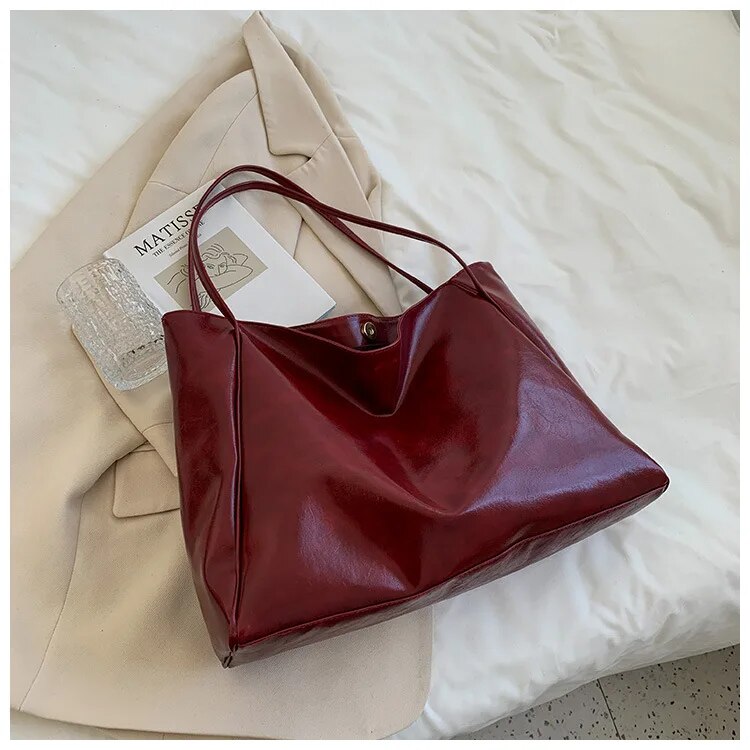 Borsa Tote Morbida Stile Retrò