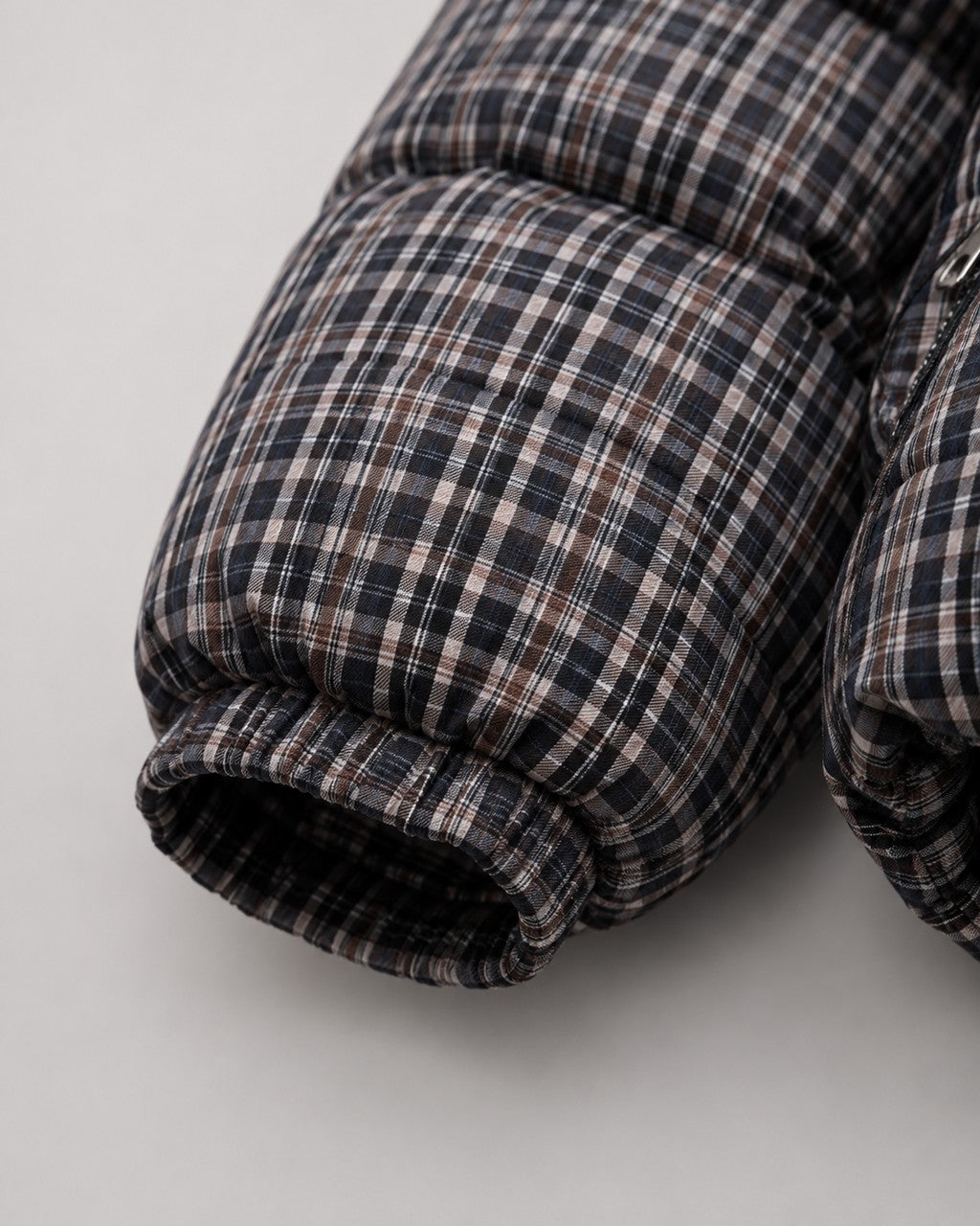 Cappotto Corto a Quadri