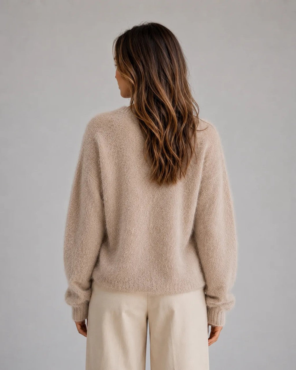 Cardigan Soffice con Bottoni