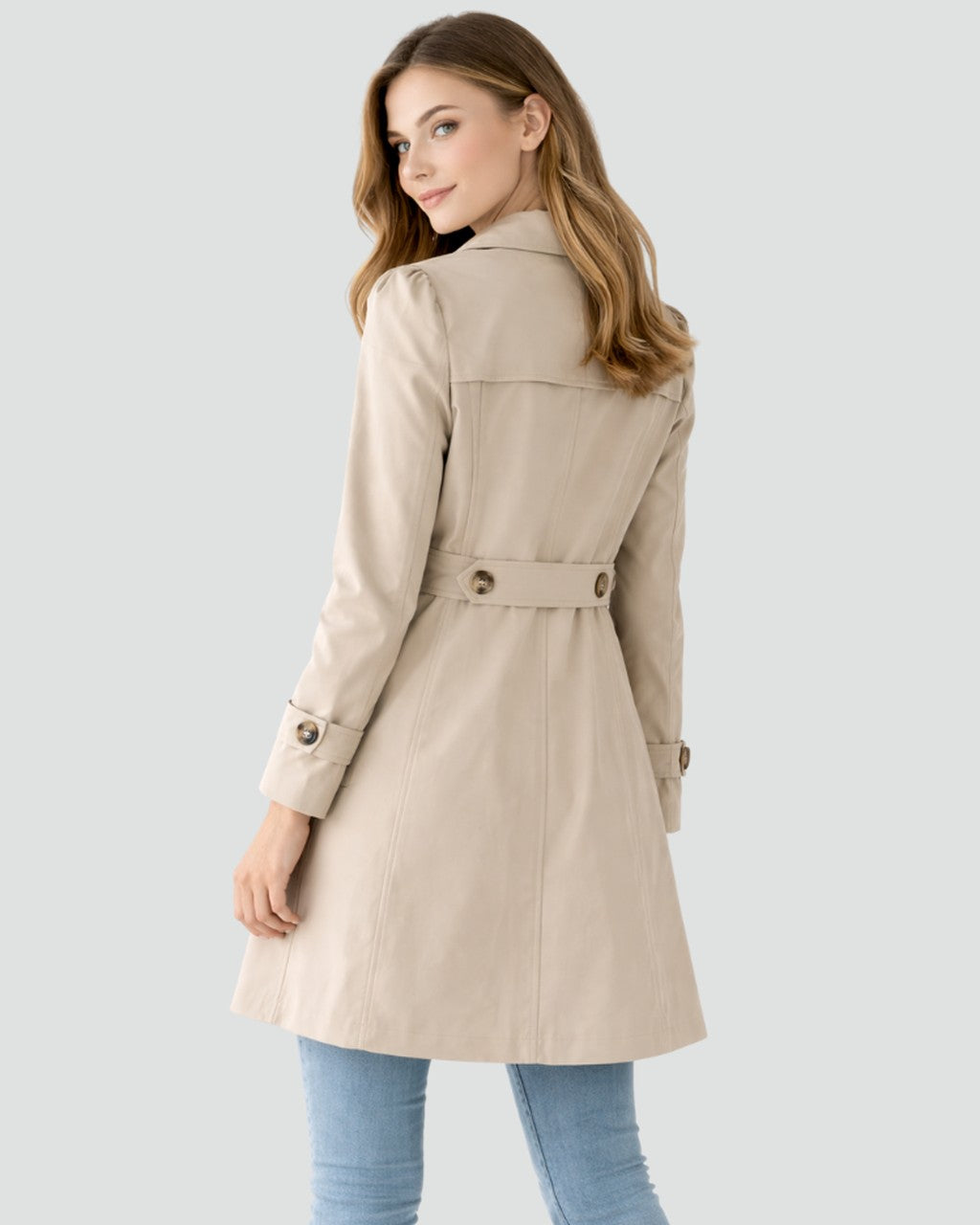 Trench Classico Sfiancato