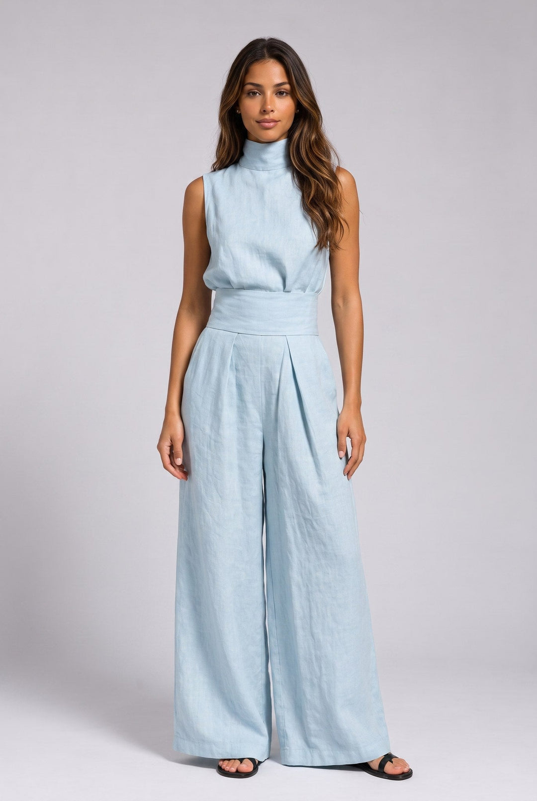Completo Pantalone a Gamba Larga