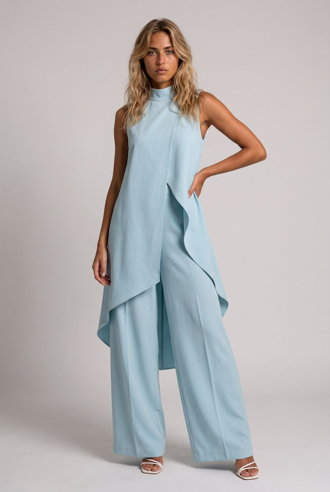 Completo Elegante con Tunica Smanicata