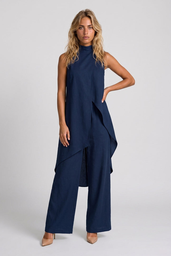 Completo Elegante con Tunica Smanicata
