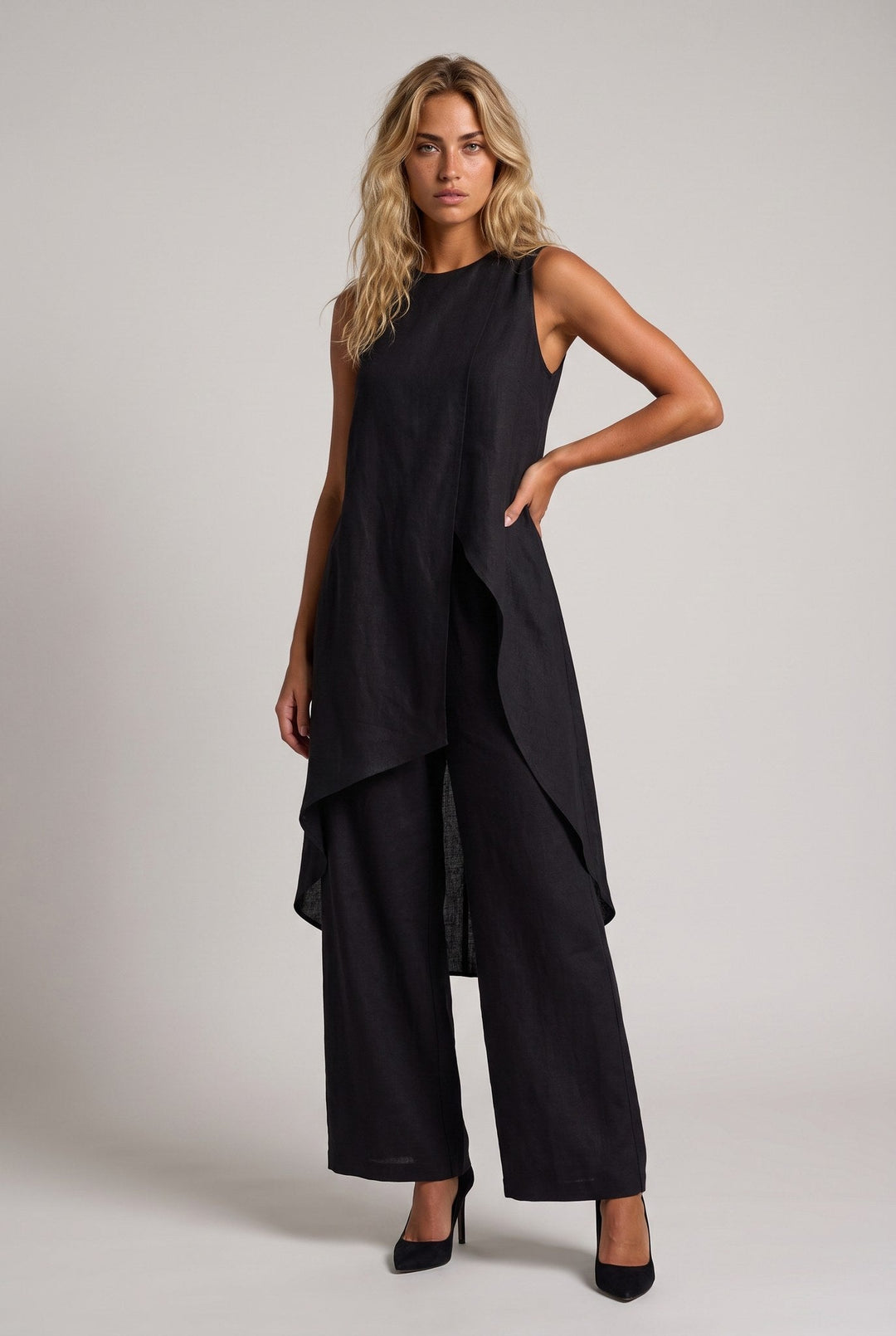 Completo Elegante con Tunica Smanicata