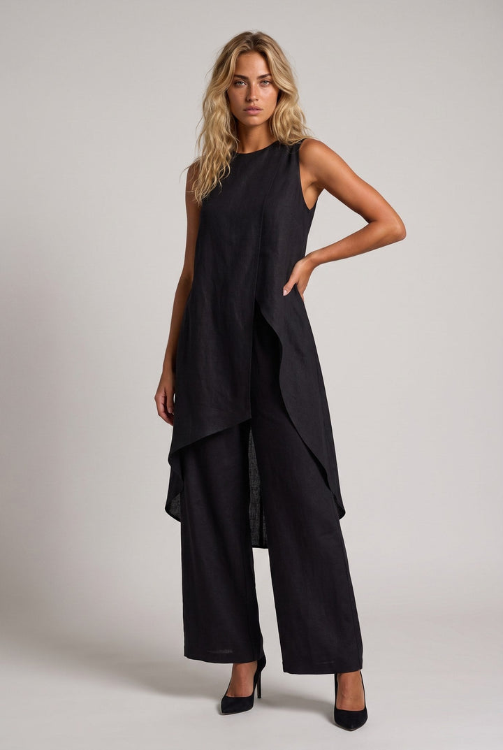 Completo Elegante con Tunica Smanicata
