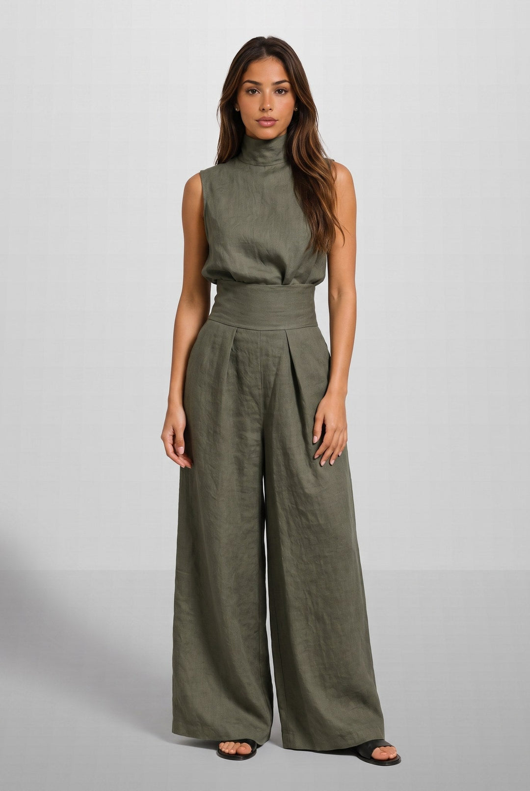 Completo Pantalone a Gamba Larga
