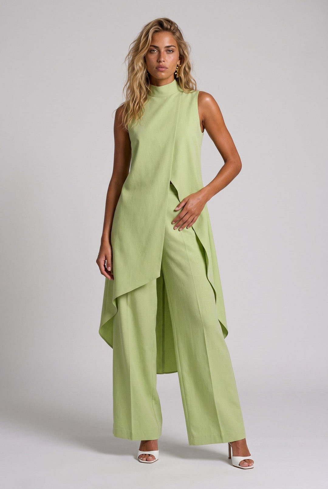 Completo Elegante con Tunica Smanicata