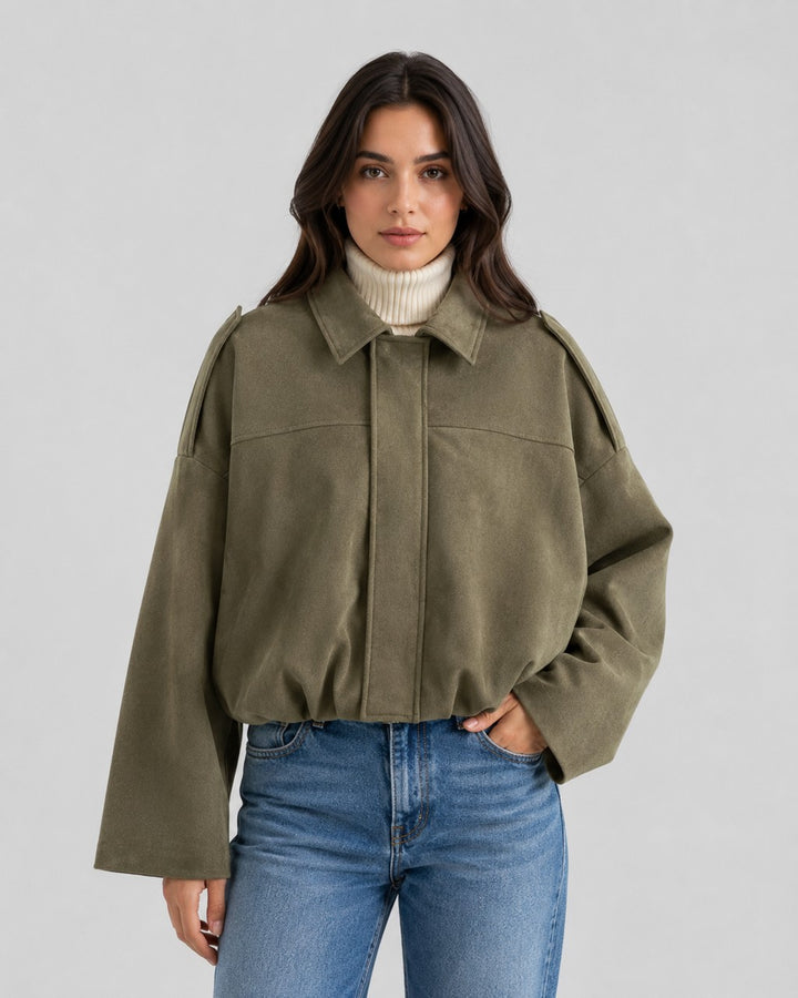 Giacca Corta Stile Bomber